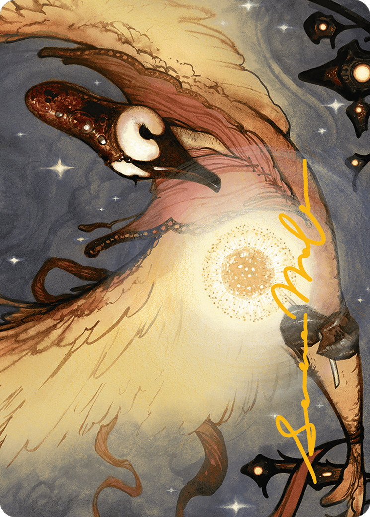 Salvation Swan Art Card (Gold-Stamped Signature) [Bloomburrow Art Series] | Dumpster Cat Games