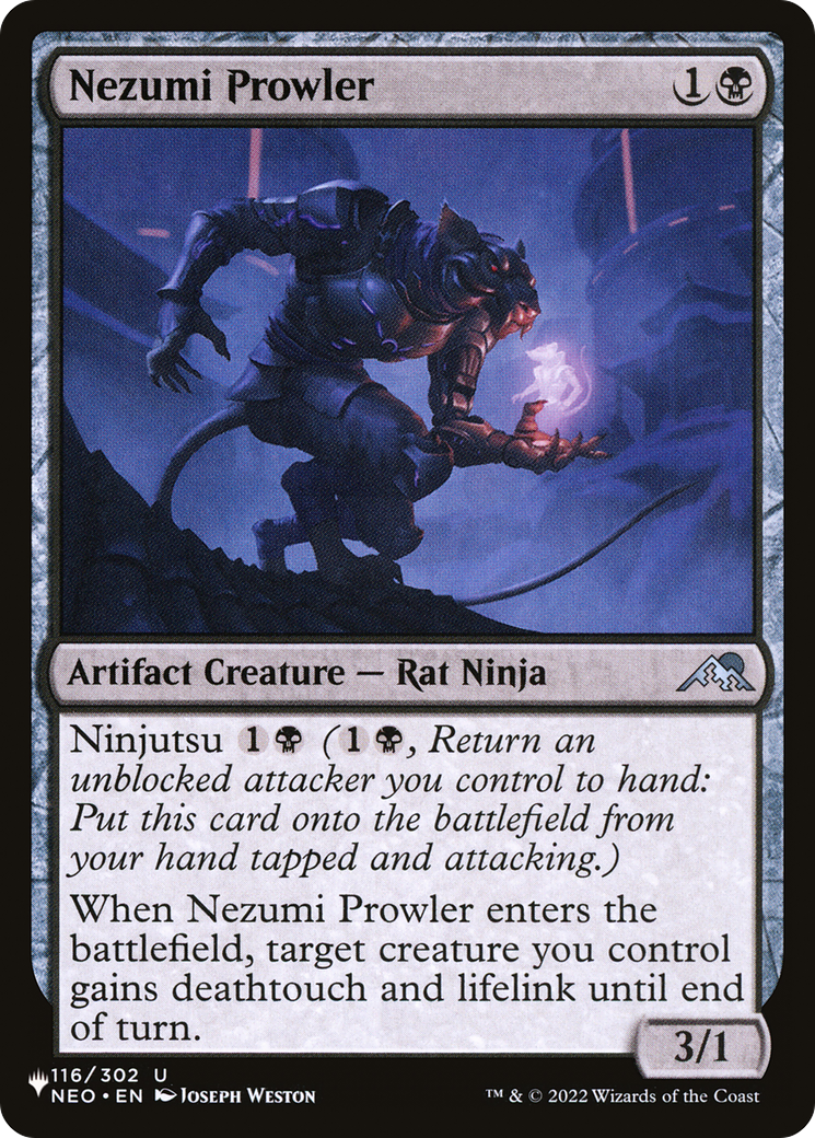 Nezumi Prowler [The List] | Dumpster Cat Games