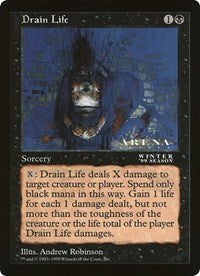 Drain Life (Oversized) [Oversize Cards] | Dumpster Cat Games