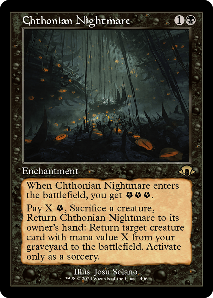 Chthonian Nightmare (Retro) [Modern Horizons 3] | Dumpster Cat Games