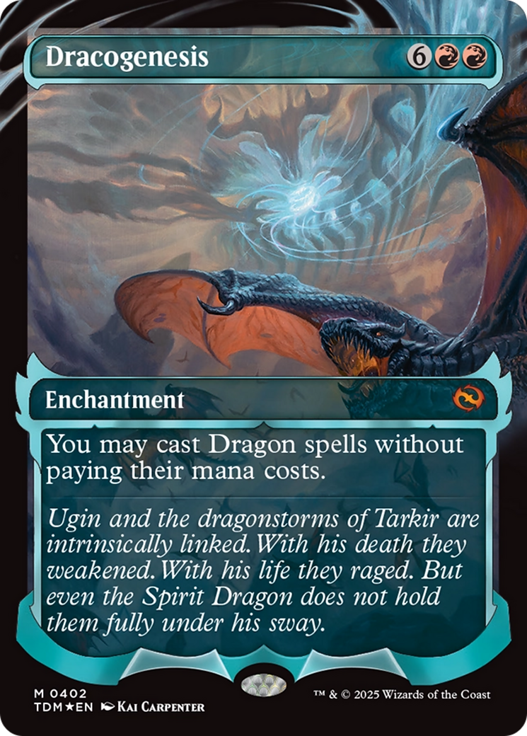 Dracogenesis (0402) (Showcase) [Tarkir: Dragonstorm] | Dumpster Cat Games