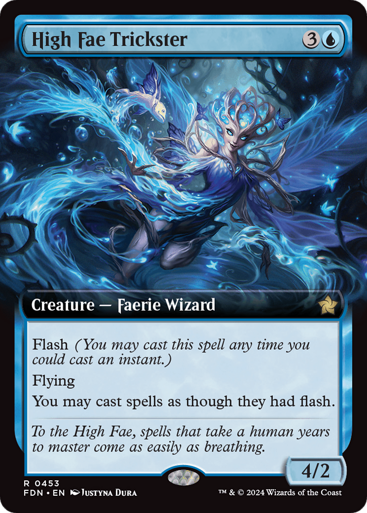 High Fae Trickster (Extended Art) [Foundations] | Dumpster Cat Games