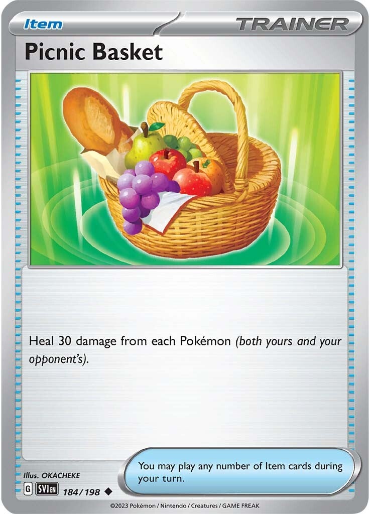 Picnic Basket (184/198) [Scarlet & Violet: Base Set] | Dumpster Cat Games