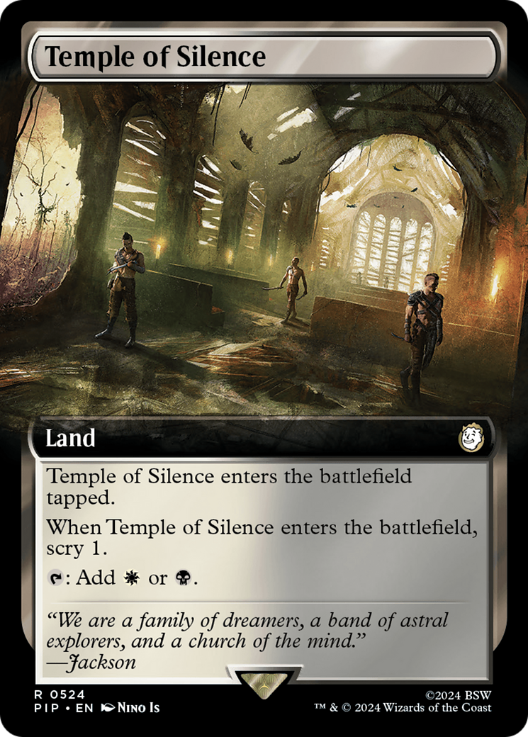 Temple of Silence (Extended Art) [Fallout] | Dumpster Cat Games