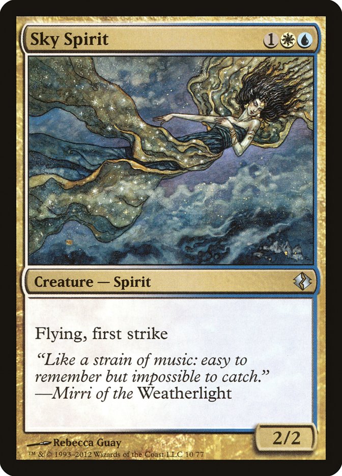 Sky Spirit [Duel Decks: Venser vs. Koth] | Dumpster Cat Games