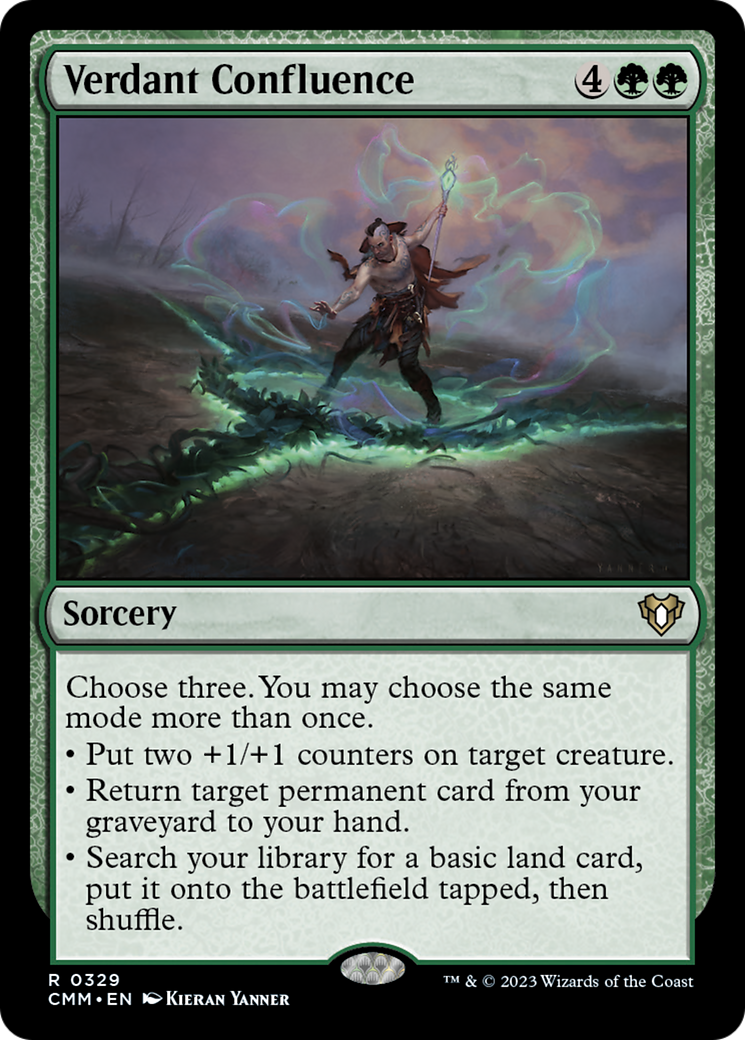 Verdant Confluence [Commander Masters] | Dumpster Cat Games