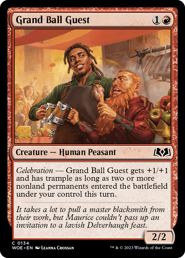 Grand Ball Guest [Wilds of Eldraine] | Dumpster Cat Games