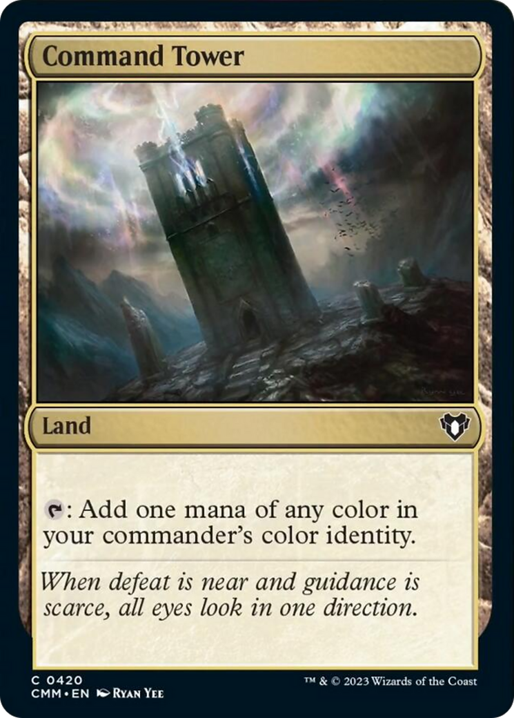 Command Tower [Commander Masters] | Dumpster Cat Games