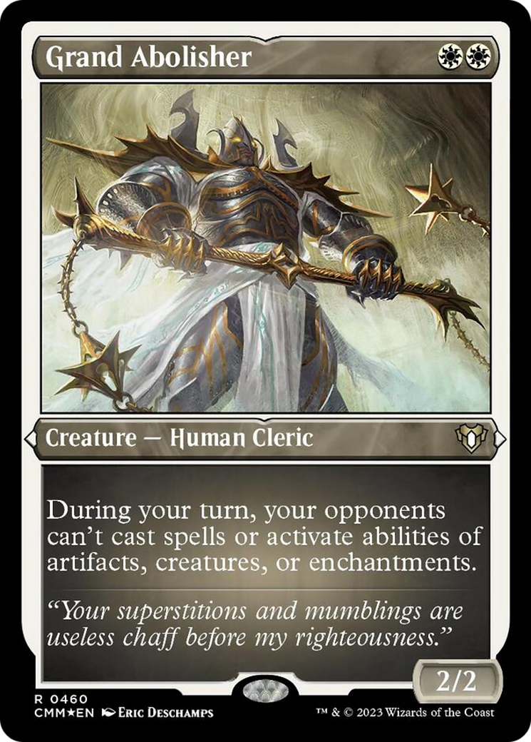 Grand Abolisher (Foil Etched) [Commander Masters] | Dumpster Cat Games