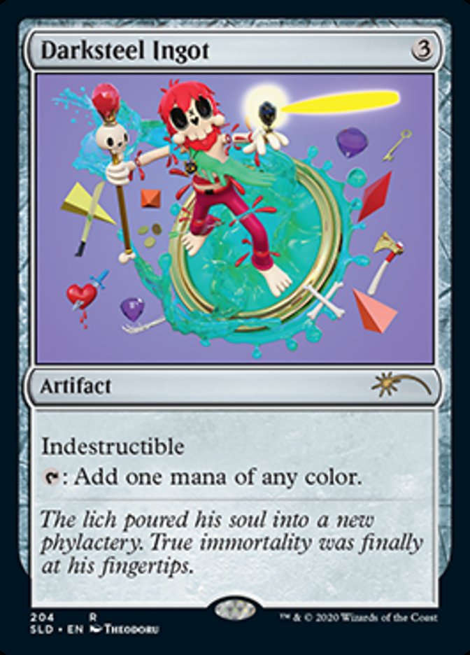 Darksteel Ingot [Secret Lair Drop Series] | Dumpster Cat Games