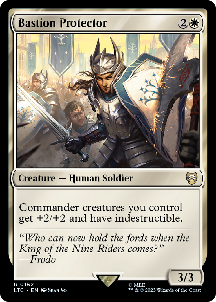 Bastion Protector [The Lord of the Rings: Tales of Middle-Earth Commander] | Dumpster Cat Games