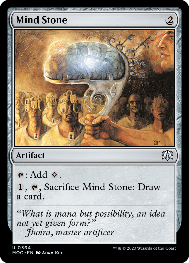 Mind Stone [March of the Machine Commander] | Dumpster Cat Games