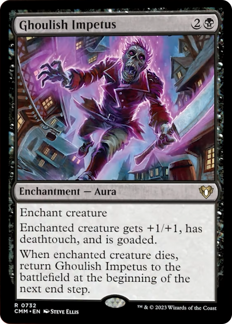 Ghoulish Impetus [Commander Masters] | Dumpster Cat Games