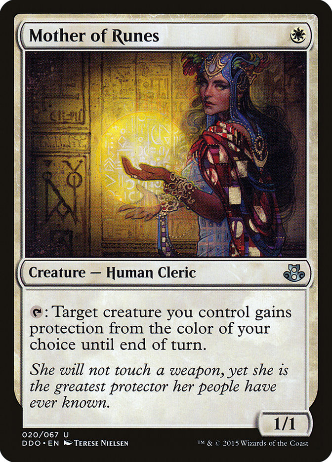 Mother of Runes [Duel Decks: Elspeth vs. Kiora] | Dumpster Cat Games