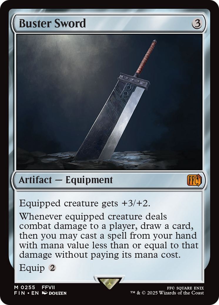 Buster Sword [FINAL FANTASY] | Dumpster Cat Games