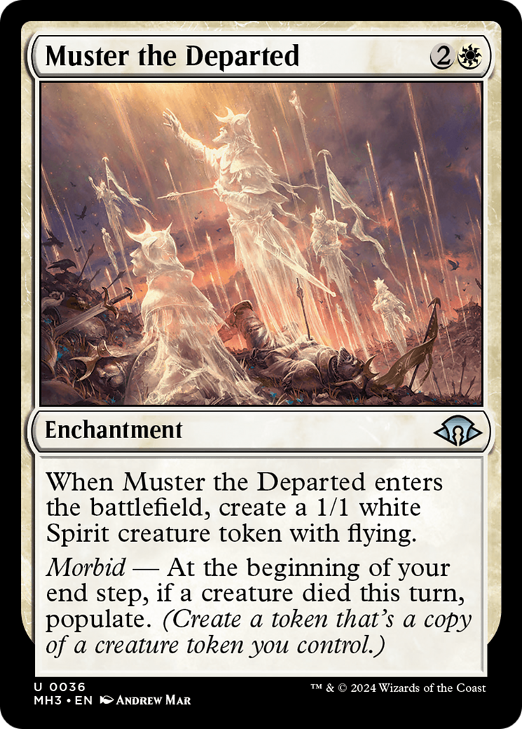 Muster the Departed [Modern Horizons 3] | Dumpster Cat Games