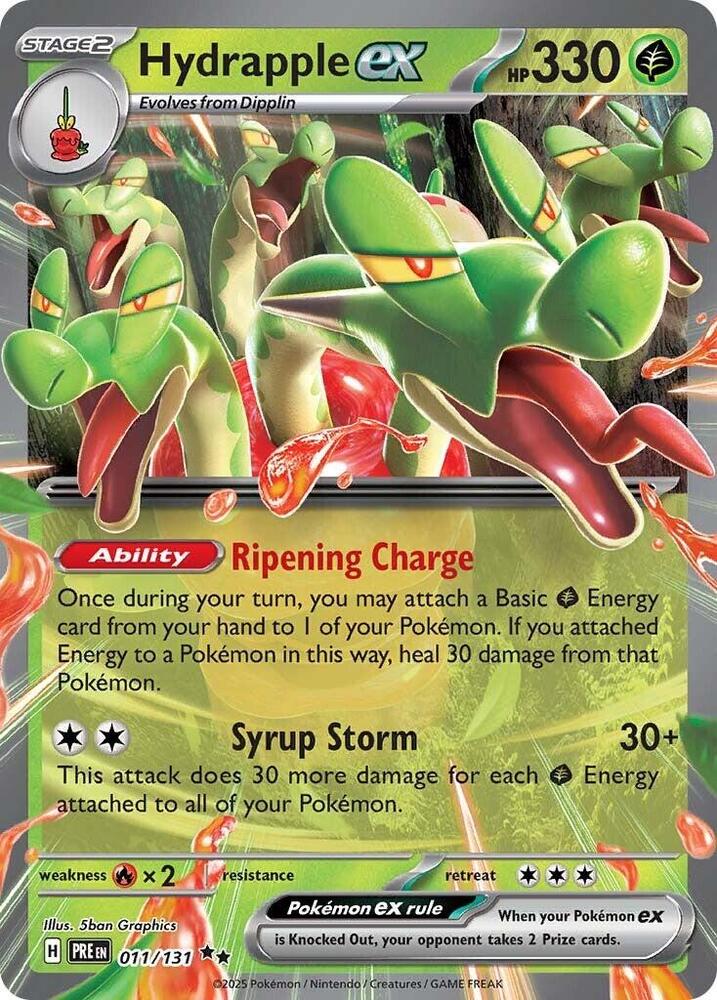 Hydrapple ex (011/131) [Scarlet & Violet: Prismatic Evolutions] | Dumpster Cat Games