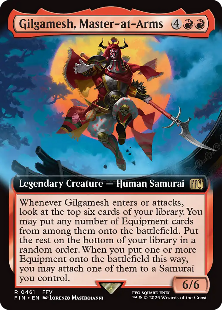 Gilgamesh, Master-at-Arms (Extended Art) [FINAL FANTASY] | Dumpster Cat Games