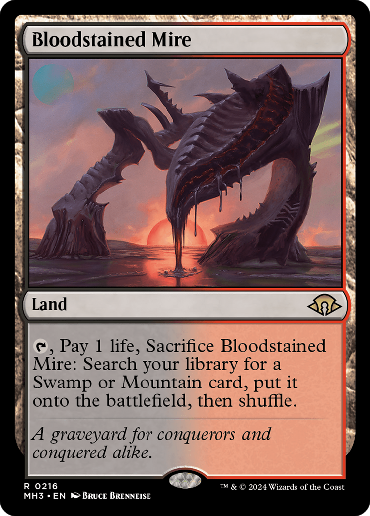 Bloodstained Mire [Modern Horizons 3] | Dumpster Cat Games