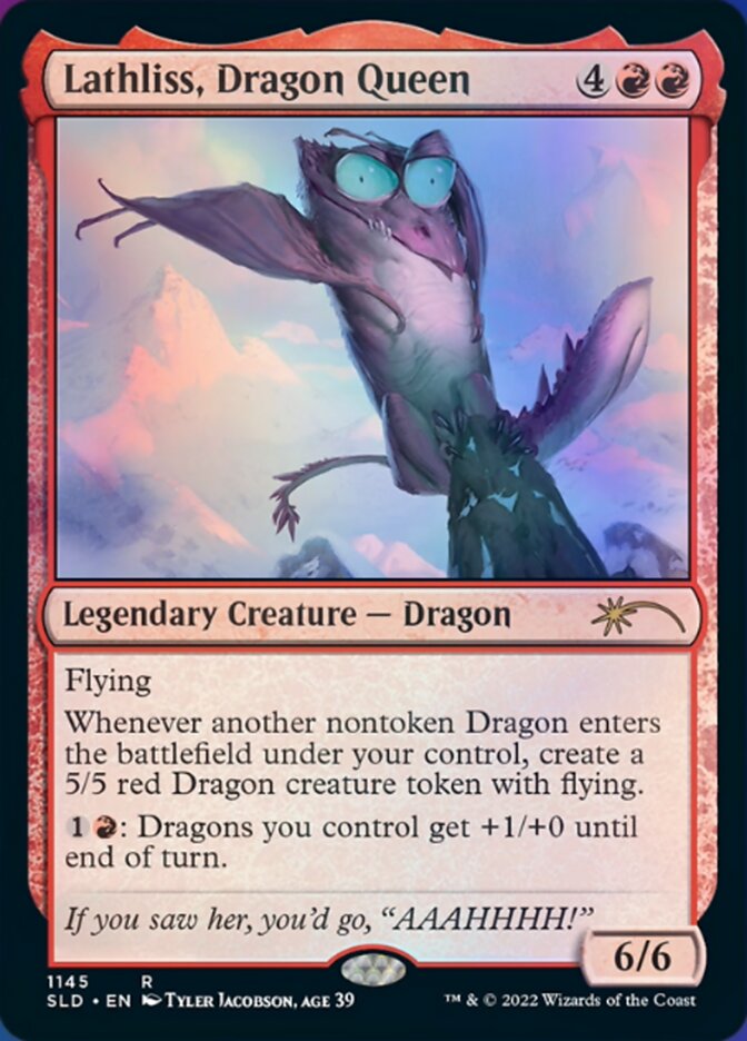 Lathliss, Dragon Queen (1145) [Secret Lair Drop Series] | Dumpster Cat Games