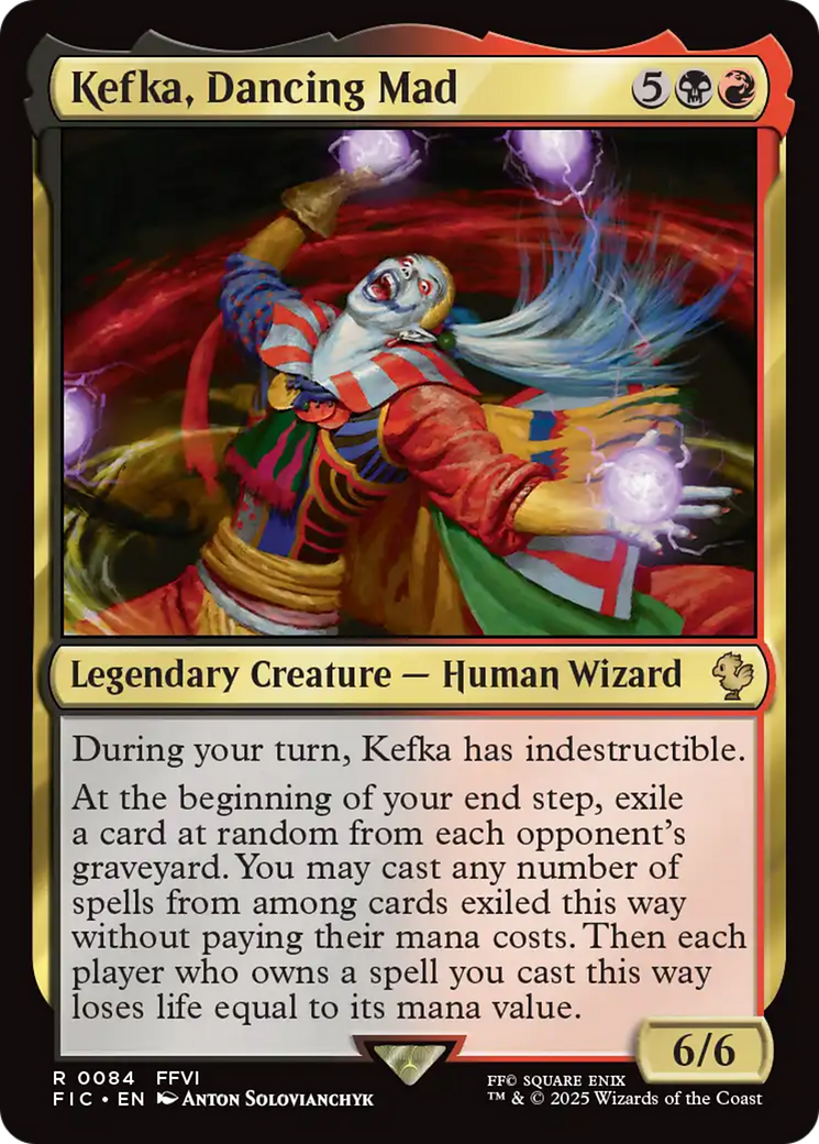 Kefka, Dancing Mad [FINAL FANTASY Commander] | Dumpster Cat Games