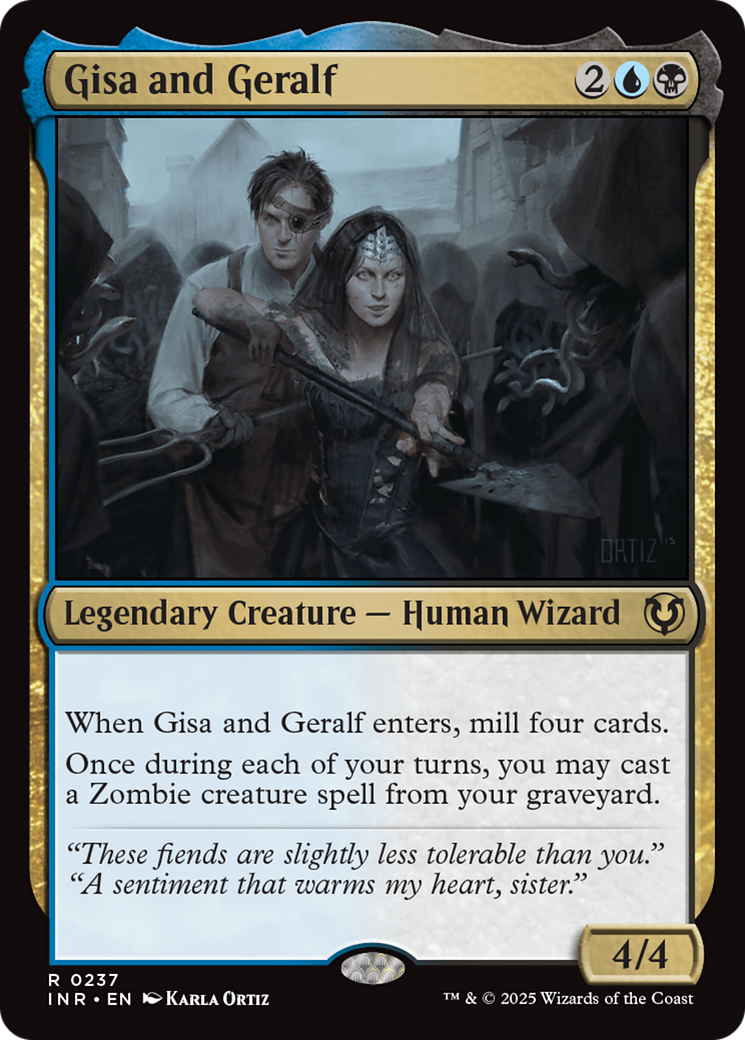Gisa and Geralf [Innistrad Remastered] | Dumpster Cat Games