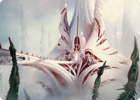 The Fair Basilica Art Card [Phyrexia: All Will Be One Art Series] | Dumpster Cat Games