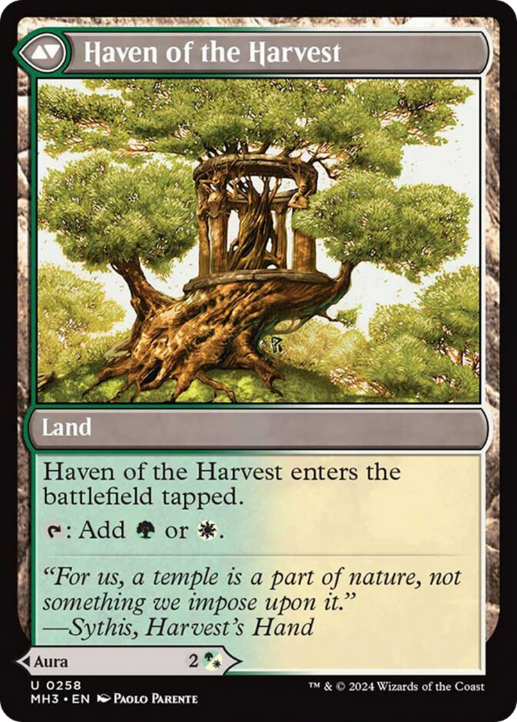 Strength of the Harvest // Haven of the Harvest [Modern Horizons 3] | Dumpster Cat Games