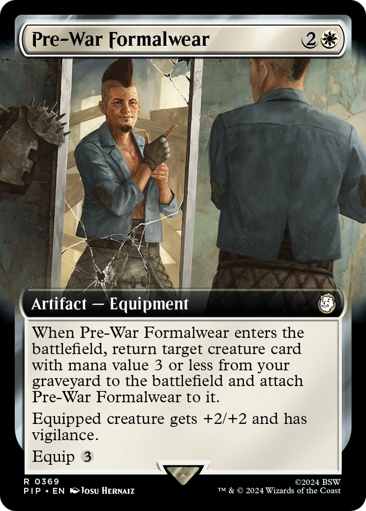 Pre-War Formalwear (Extended Art) [Fallout] | Dumpster Cat Games