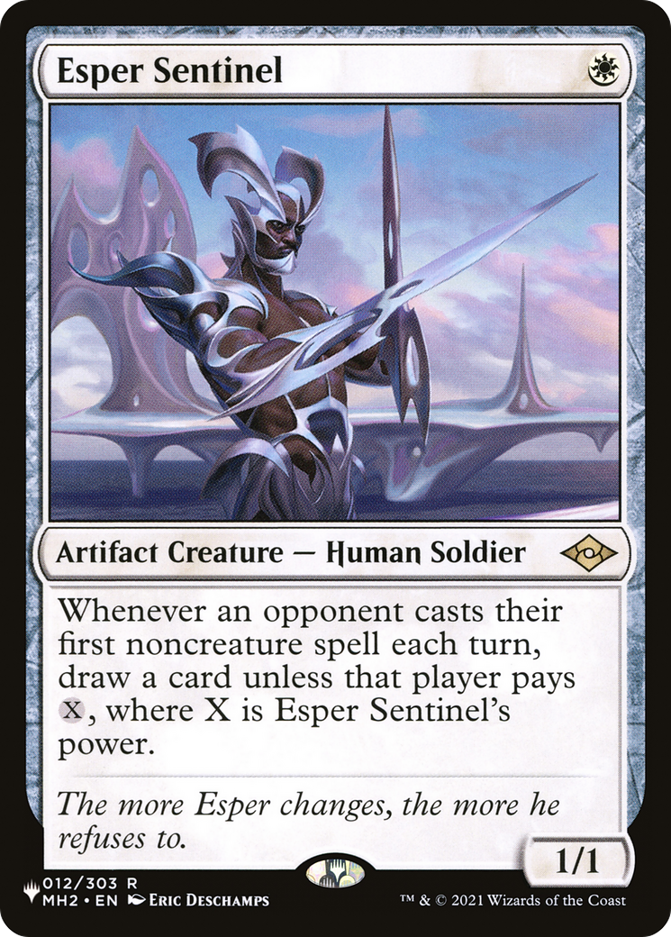 Esper Sentinel [The List] | Dumpster Cat Games