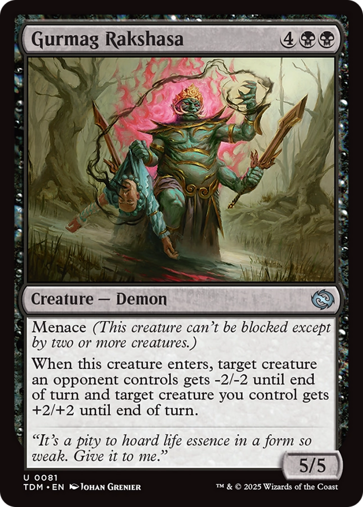 Gurmag Rakshasa [Tarkir: Dragonstorm] | Dumpster Cat Games