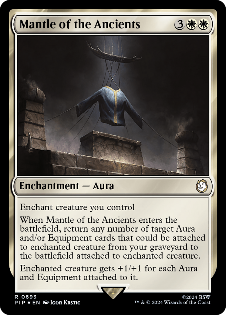 Mantle of the Ancients (Surge Foil) [Fallout] | Dumpster Cat Games