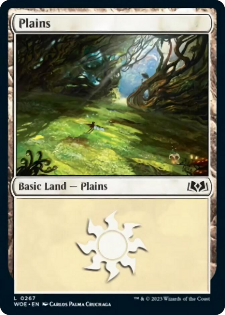 Plains (0267) [Wilds of Eldraine] | Dumpster Cat Games