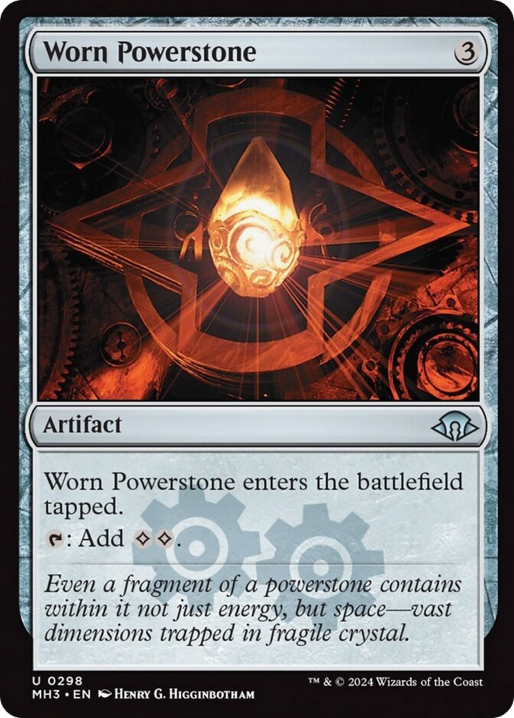Worn Powerstone [Modern Horizons 3] | Dumpster Cat Games