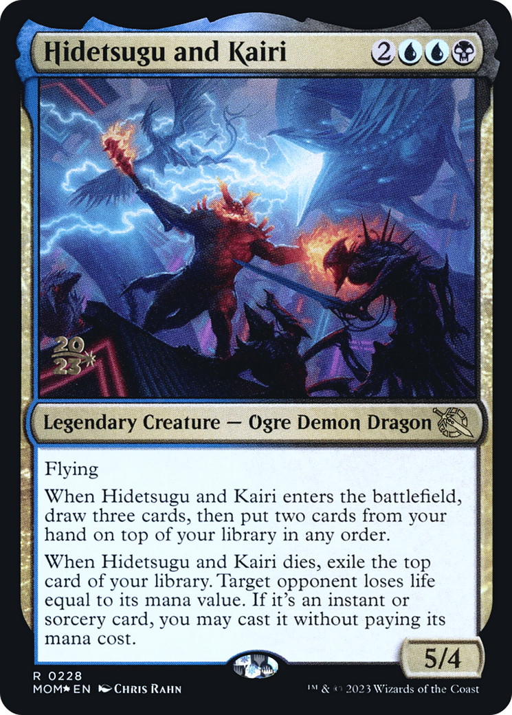 Hidetsugu and Kairi [March of the Machine Prerelease Promos] | Dumpster Cat Games
