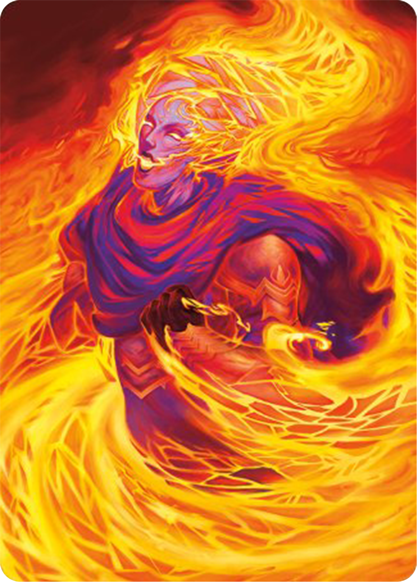 Flare of Duplication Art Card [Modern Horizons 3 Art Series] | Dumpster Cat Games