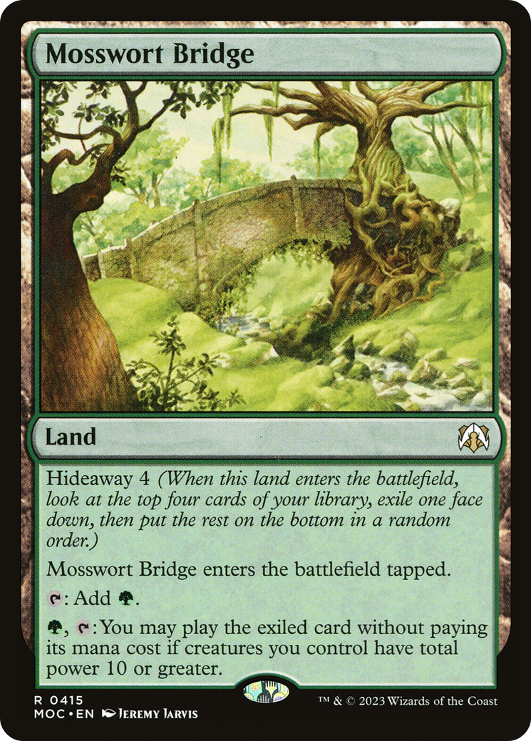 Mosswort Bridge [March of the Machine Commander] | Dumpster Cat Games