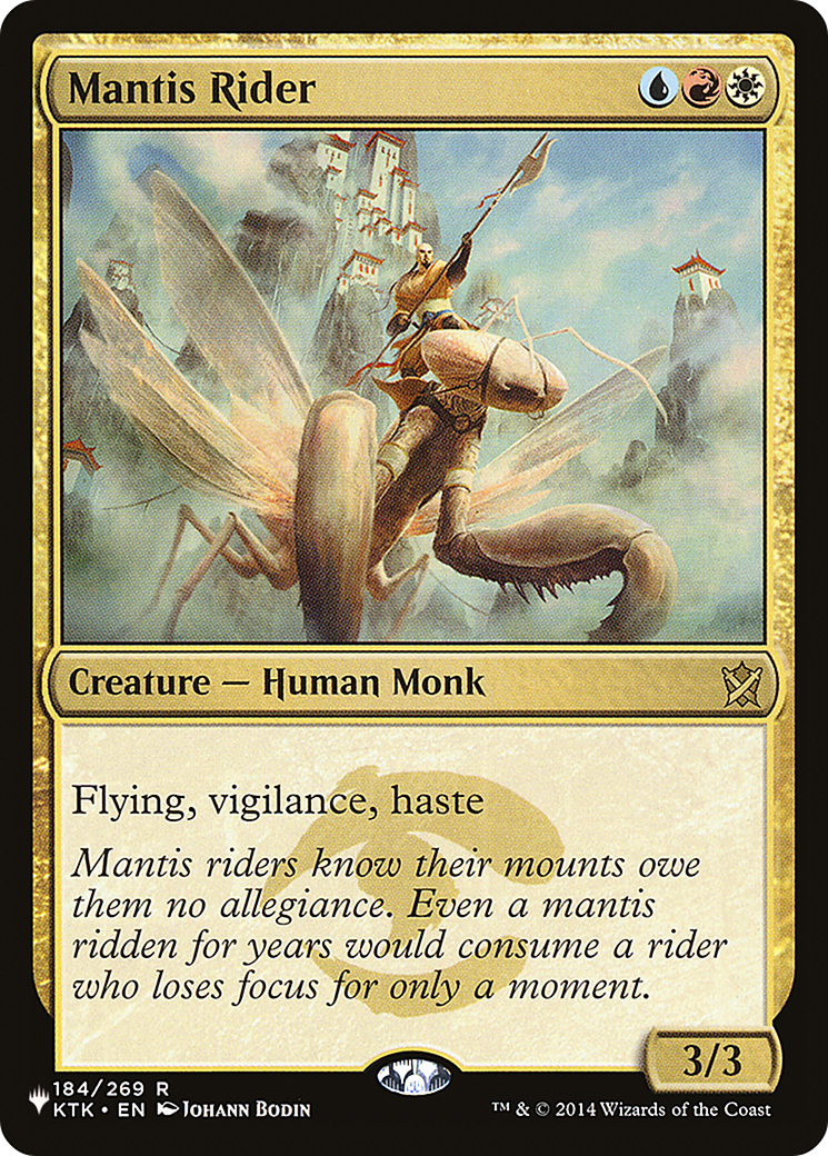 Mantis Rider [The List] | Dumpster Cat Games