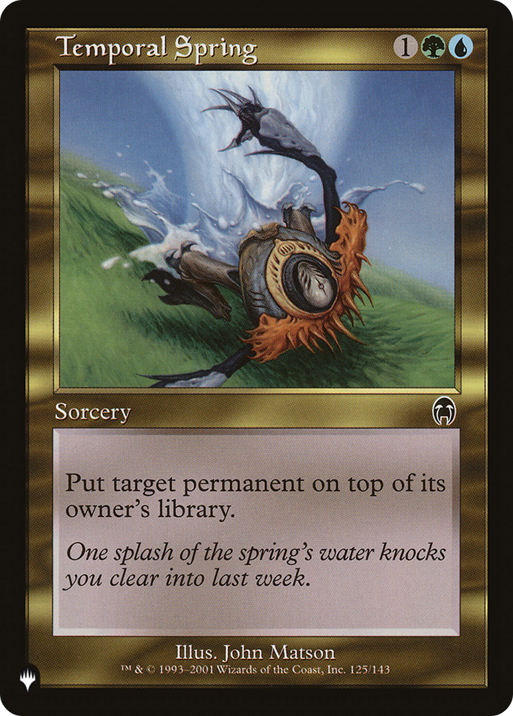 Temporal Spring [The List] | Dumpster Cat Games