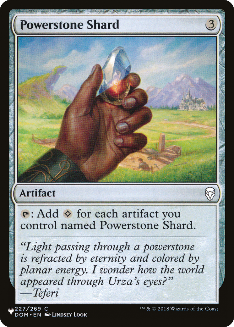 Powerstone Shard [The List] | Dumpster Cat Games