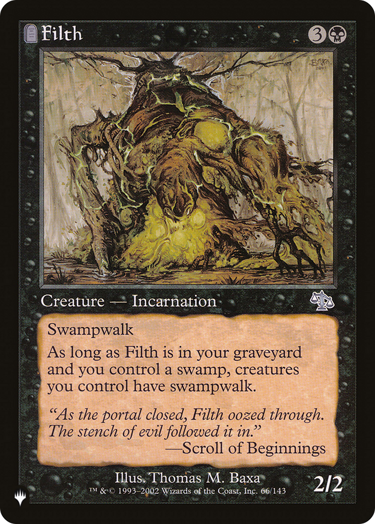 Filth [The List] | Dumpster Cat Games