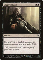 Sorin's Thirst [Duel Decks: Sorin vs. Tibalt] | Dumpster Cat Games