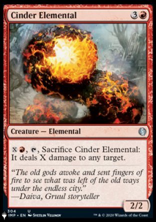 Cinder Elemental [The List] | Dumpster Cat Games