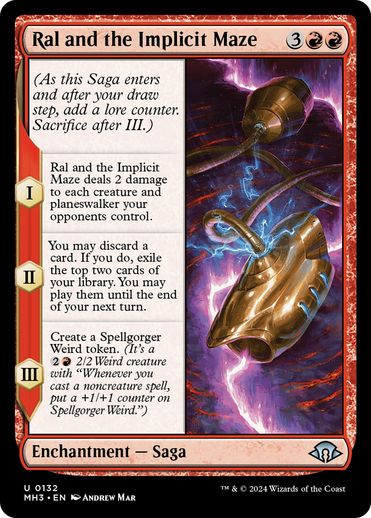 Ral and the Implicit Maze [Modern Horizons 3] | Dumpster Cat Games