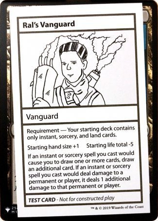 Ral's Vanguard (2021 Edition) [Mystery Booster Playtest Cards] | Dumpster Cat Games