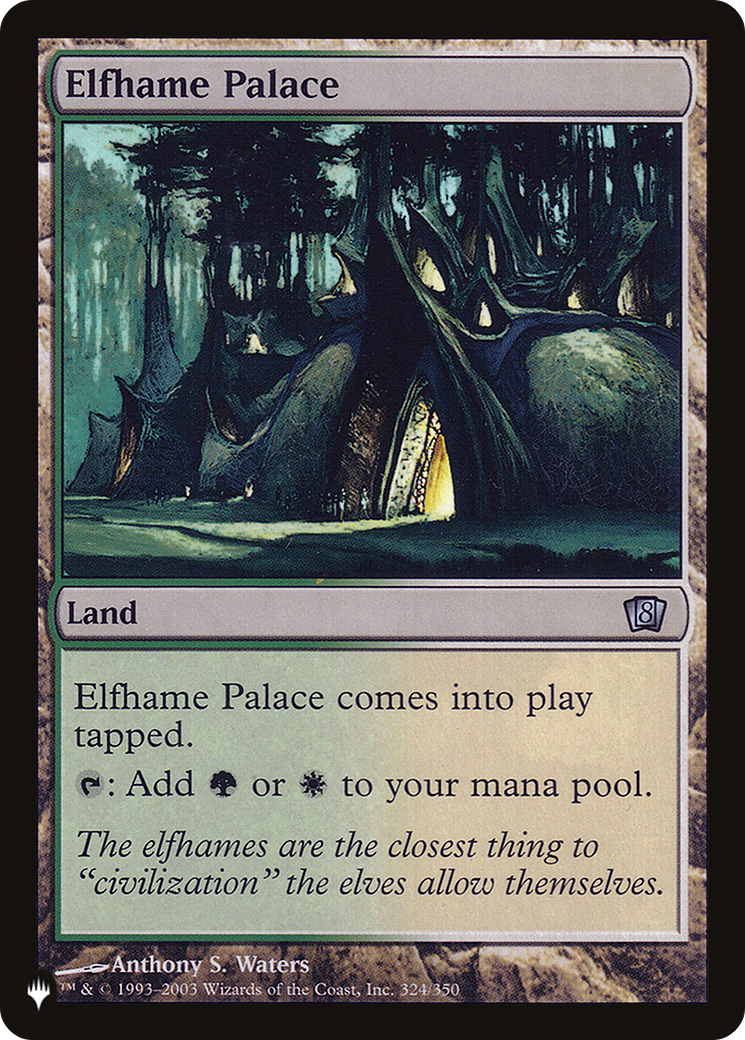 Elfhame Palace [The List] | Dumpster Cat Games