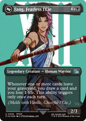 Fang, Fearless l'Cie (Borderless) (Surge Foil) [FINAL FANTASY] | Dumpster Cat Games