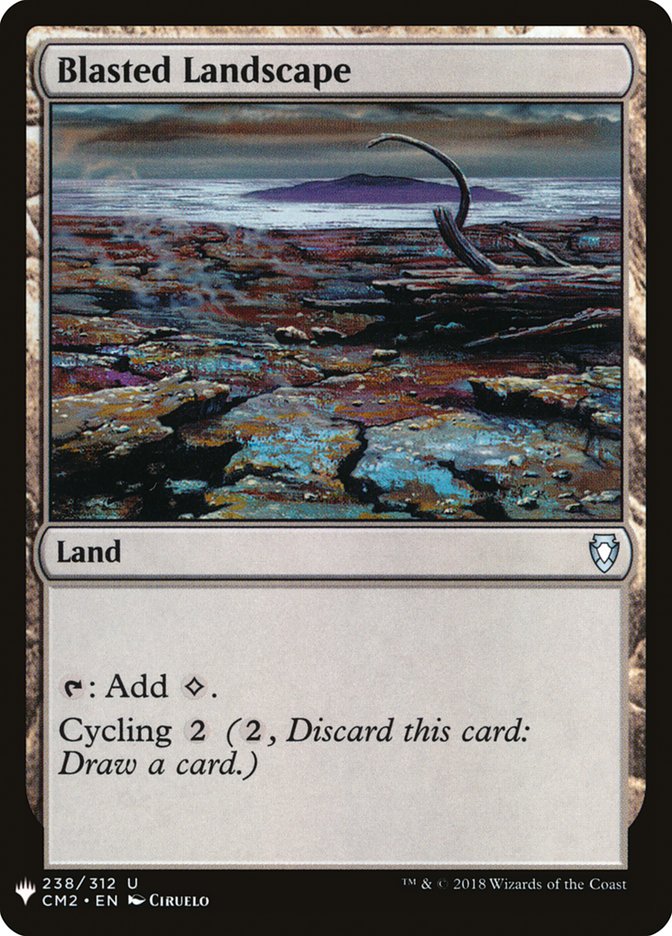 Blasted Landscape [Mystery Booster] | Dumpster Cat Games