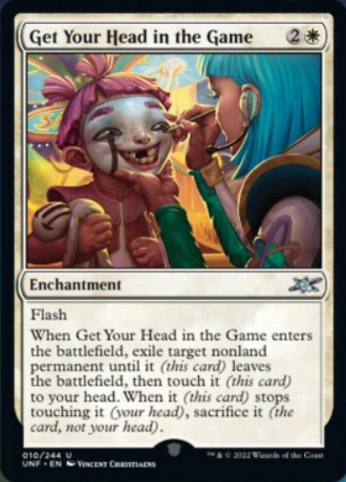 Get Your Head in the Game [Unfinity] | Dumpster Cat Games