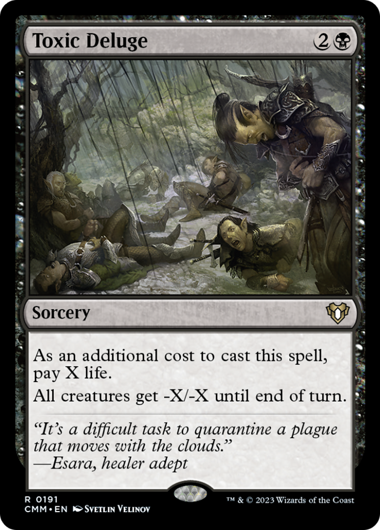 Toxic Deluge [Commander Masters] | Dumpster Cat Games